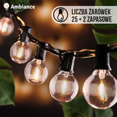 AMBIANCE™ – ŁAŃCUCH ŚWIATEŁ, 1+1 GRATIS